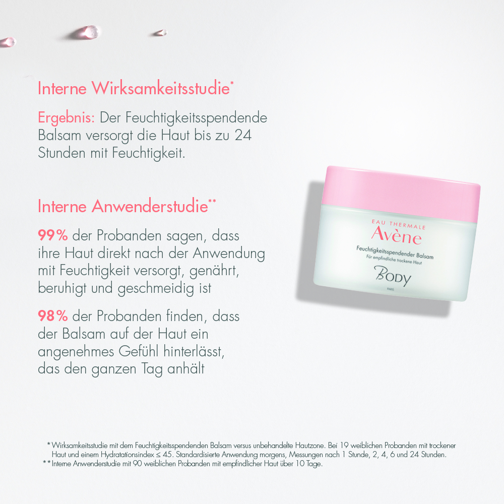 Avène BODY Feuchtigkeitsspendender Balsam  250 ml Balsam