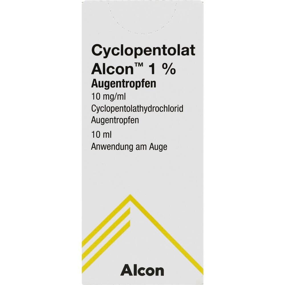 CYCLOPENTOLAT Alcon 1% Augentropfen 10 ml Augentropfen