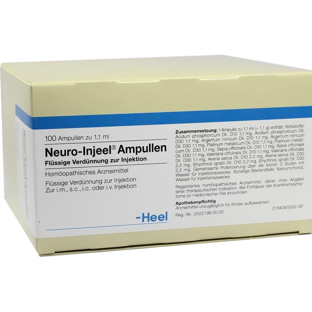 NEURO INJEEL Ampullen 100 St Ampullen