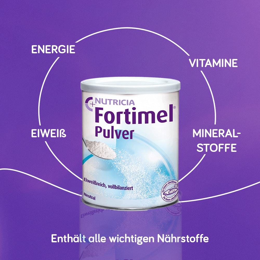 Fortimel Pulver Aufbaunahrung Neutral  12X335 g Pulver