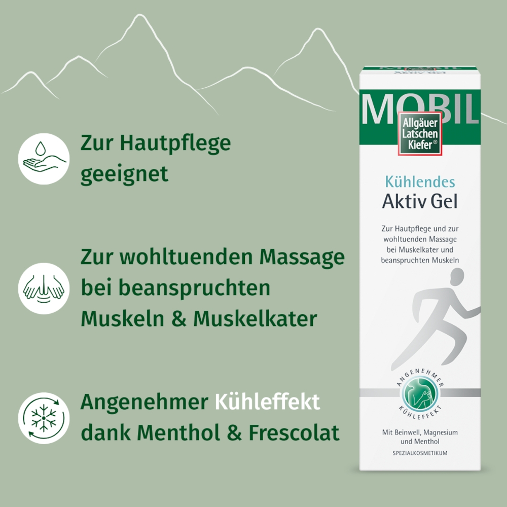 Allgäuer Latschenkiefer Kühlendes Aktiv Gel 200 ml Gel