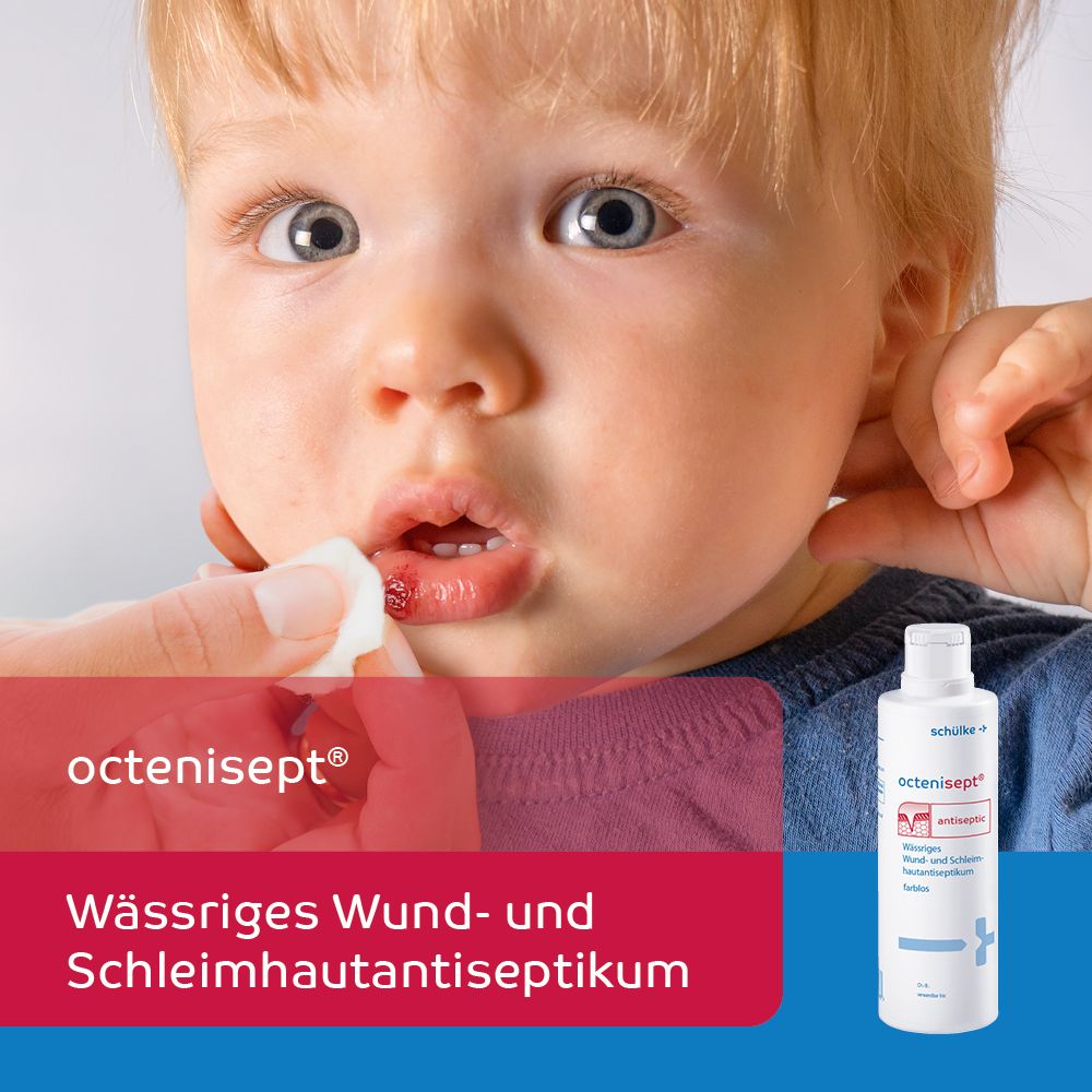 octenisept antiseptic Wund- und Schleimhautantiseptikum  farblos 250 ml Lösung