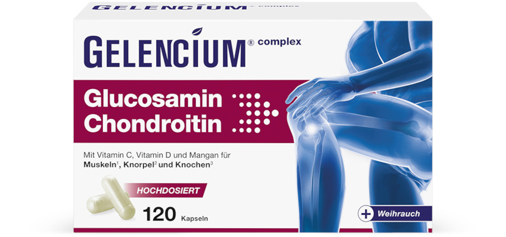 GELENCIUM Glucosamin Chondroitin 120 St Kapseln