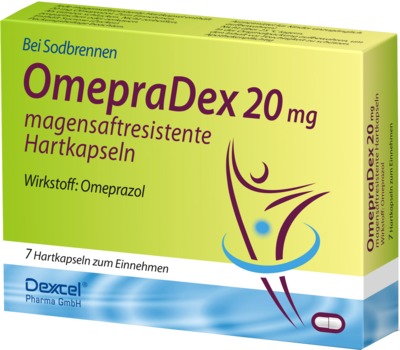 OmepraDex 20 mg  7 St Kapseln magensaftresistent