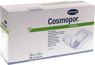 COSMOPOR steril 8x15 cm 25 St Pflaster