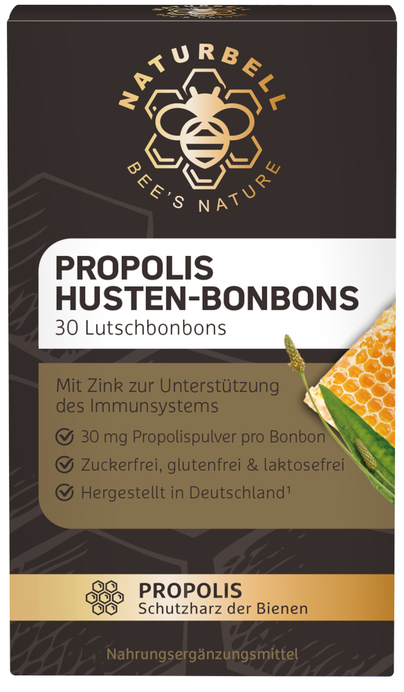 NATURBELL PROPOLIS HUSTEN-BONBONS 30 St Bonbons