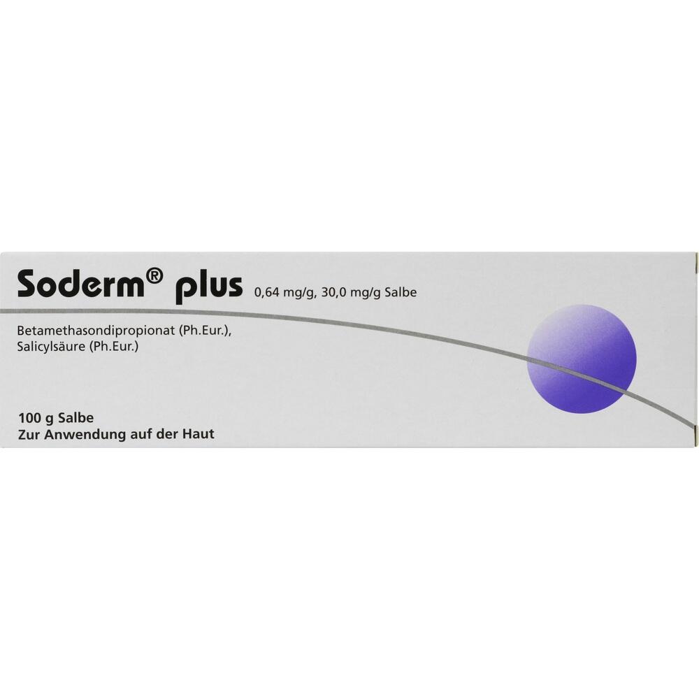 SODERM plus Salbe 100 g Salbe