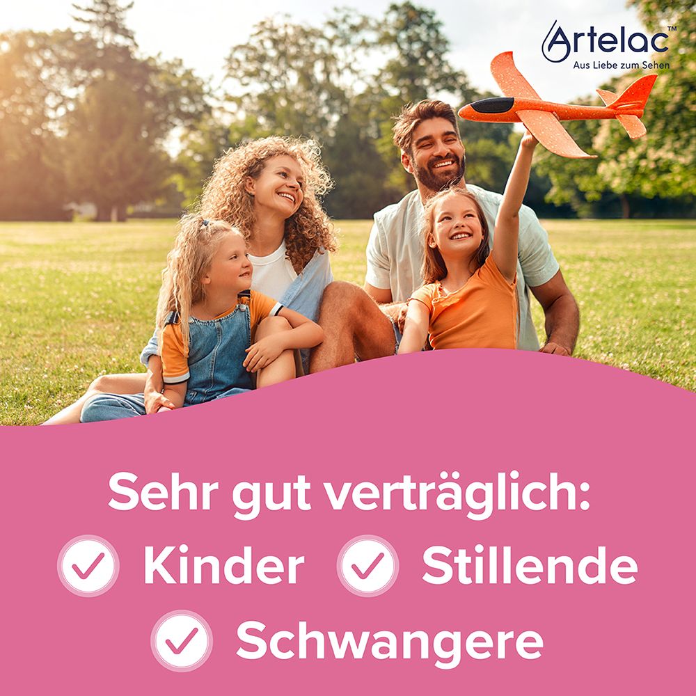 Artelac AUGEN BESÄNFTIGER  EDO 10X0.5 ml Augentropfen