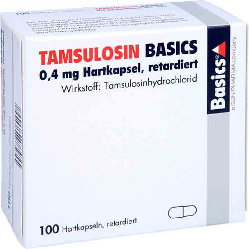 TAMSULOSIN BASICS 0,4 mg 100 St Retard-Kapseln