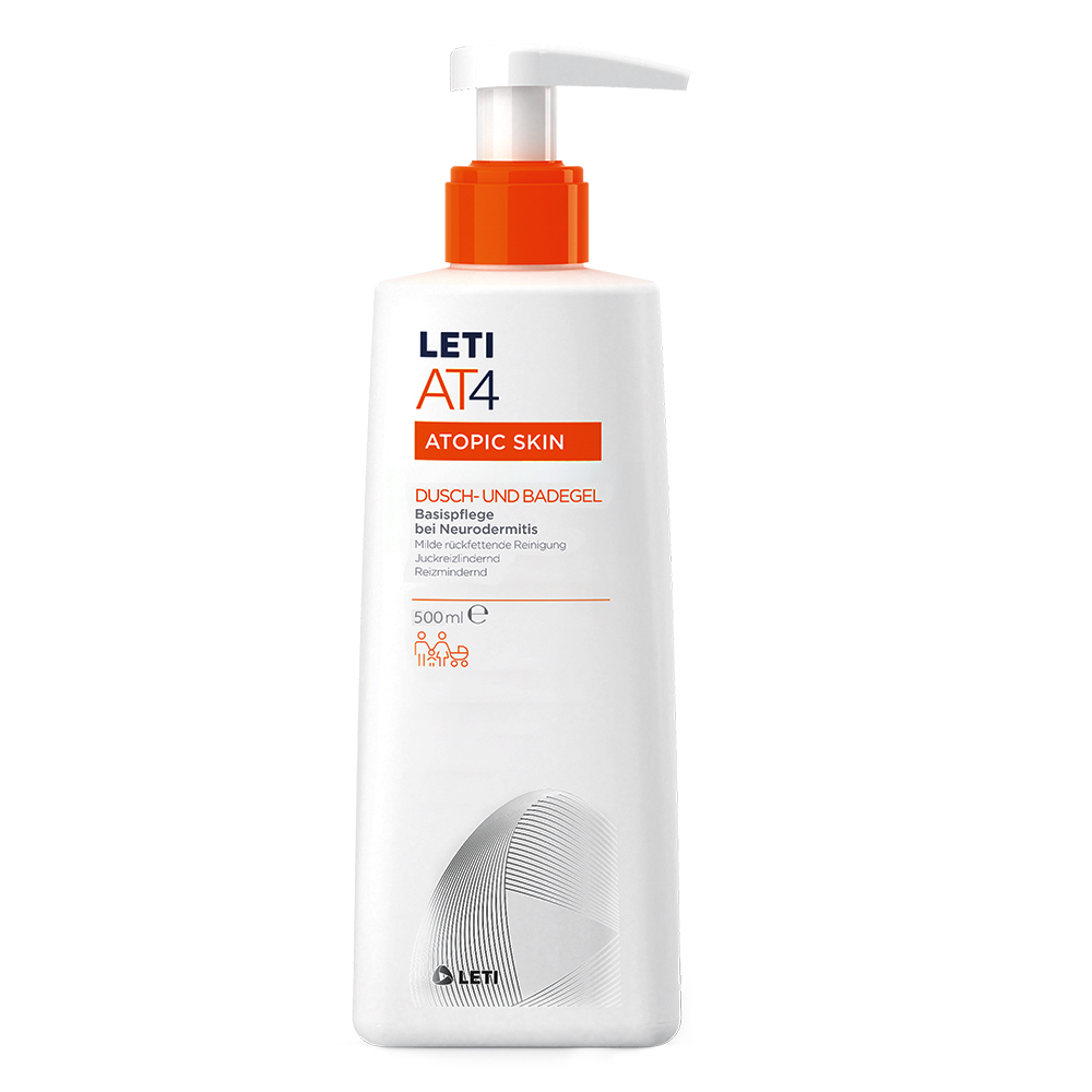 LETI AT 4 Dusch- und Badegel - Jetzt 20% sparen 500 ml Gel
