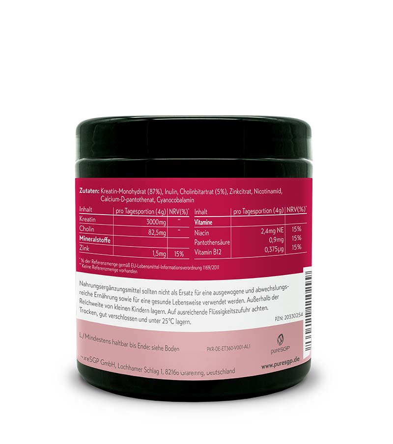pureSGP KREATIN 240 g Pulver