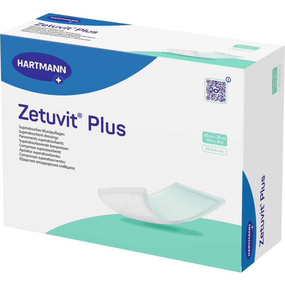 Zetuvit Plus steril 20x25 cm 20 St Kompressen