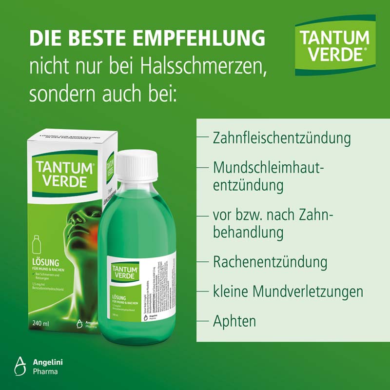 TANTUM VERDE 1,5 mg/ml 240 ml Lösung