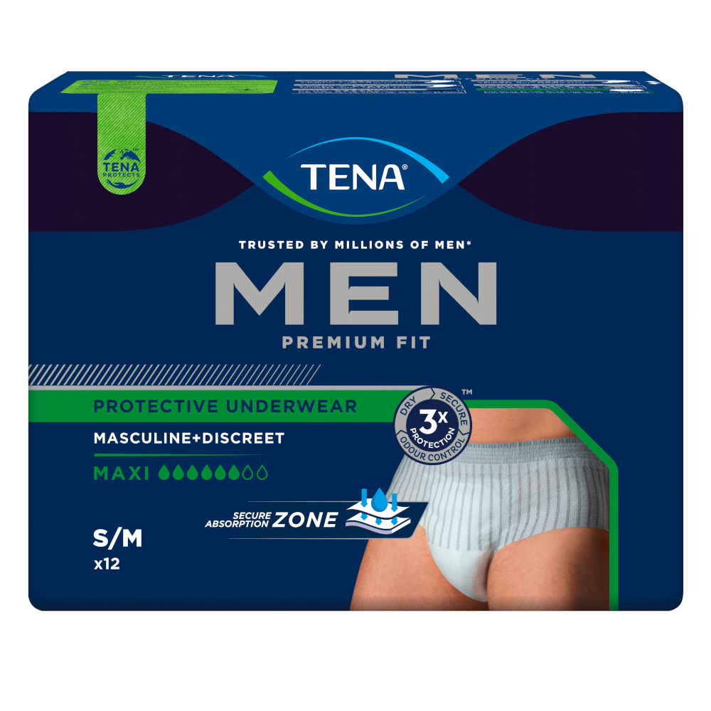 TENA MEN PREMIUM FIT MAXI S/M 12 St