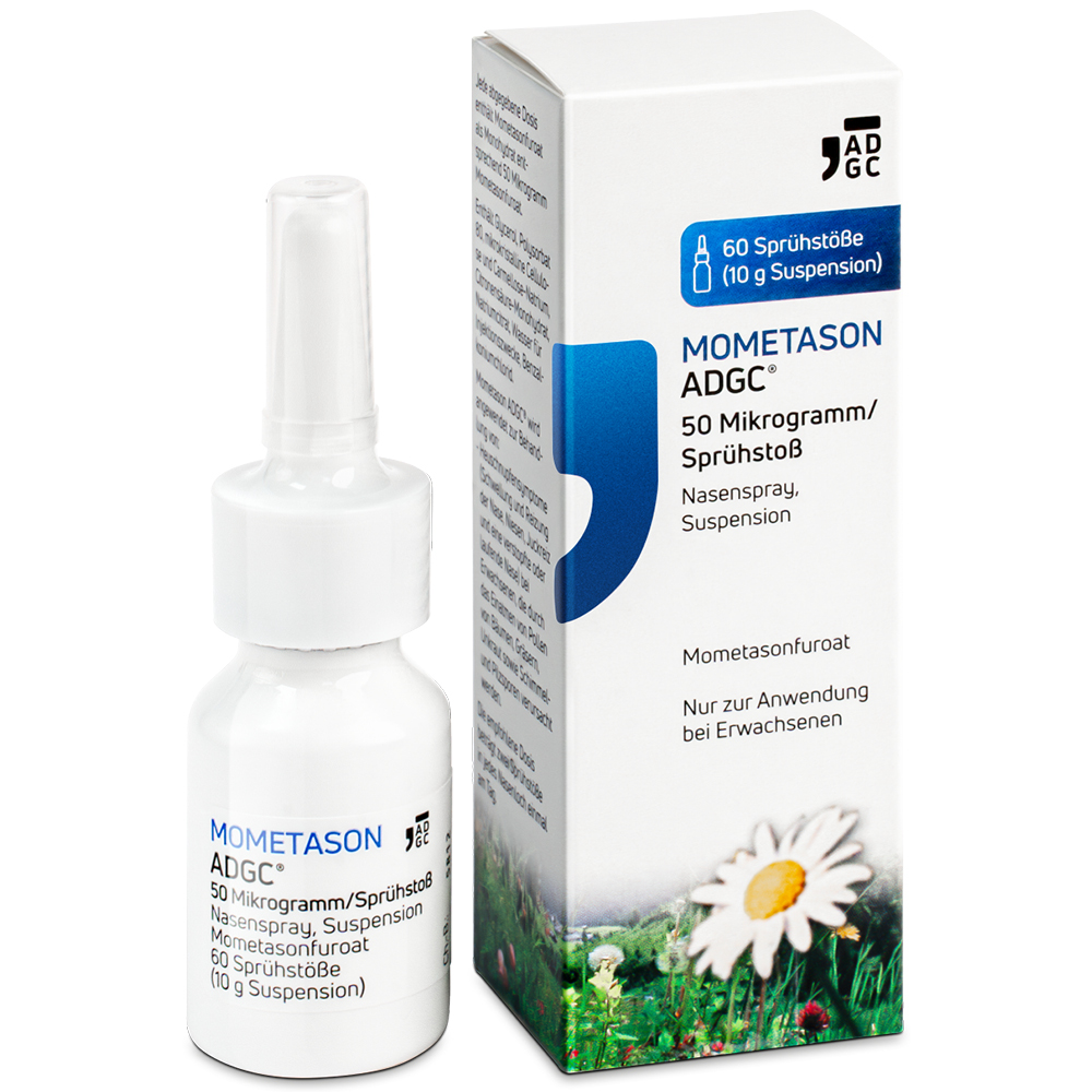 MOMETASON ADGC 50 Mikrogramm/Sprühstoß 10 g Nasenspray