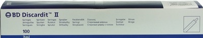 BD DISCARDIT II Spritze 2 ml 100X2 ml Spritzen