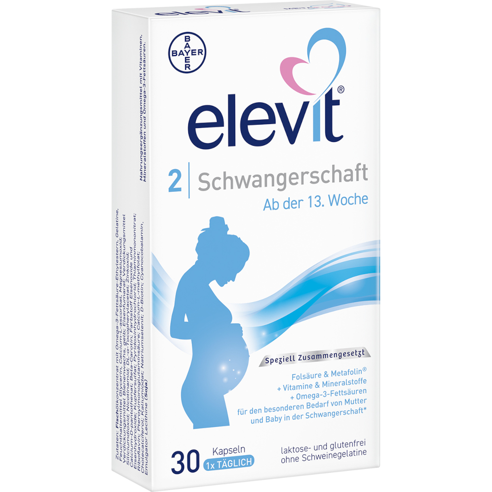 elevit 2 Schwangerschaft 30 St Weichkapseln