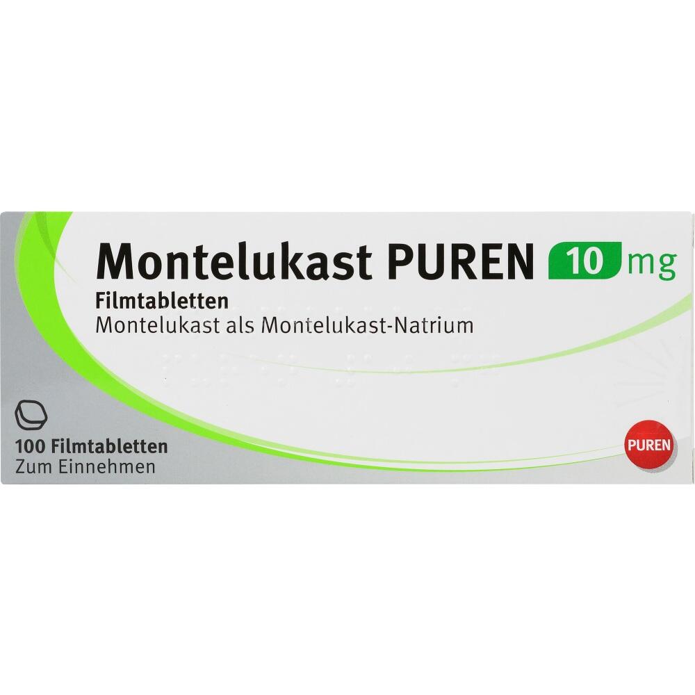 Montelukast PUREN 10mg 100 St Filmtabletten