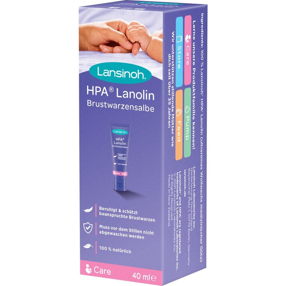 Lansinoh HPA Lanolin klimaneutral Salbe 40 ml 40 ml Salbe