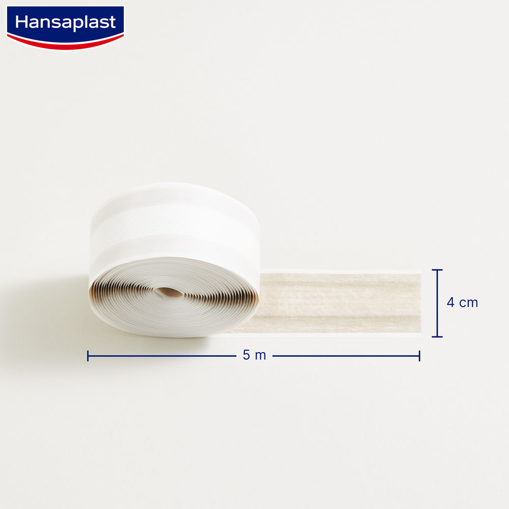 Hansaplast SOFT Pflaster 4 cm x 5m 1 St Pflaster