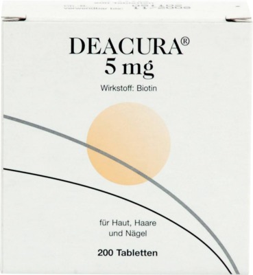 DEACURA 5 mg Tabletten 200 St Tabletten
