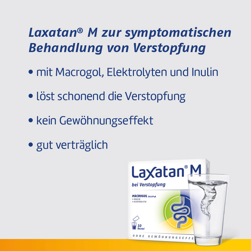 Laxatan M bei Verstopfung 48 St Granulat zur Herstellung einer Suspension zum Einnehmen