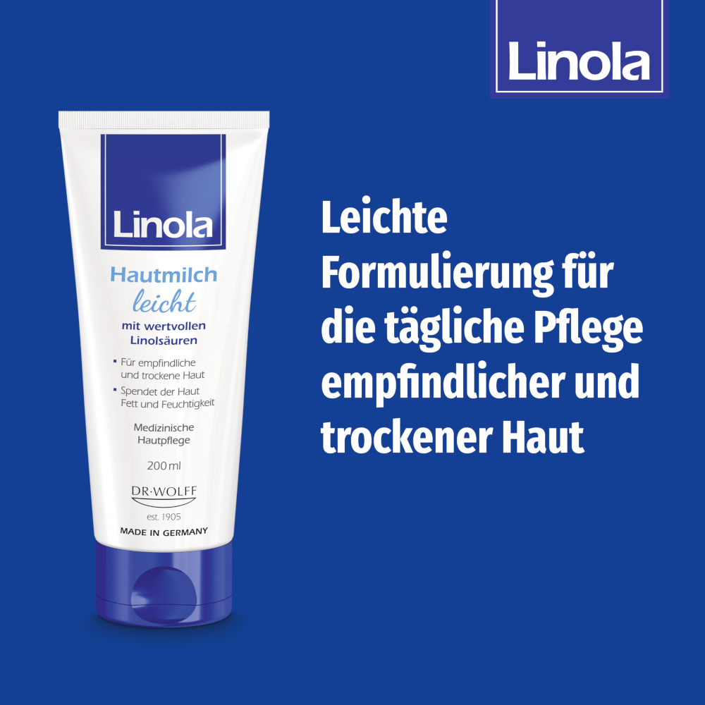 Linola Hautmilch leicht - Körperlotion 200 ml Lotion