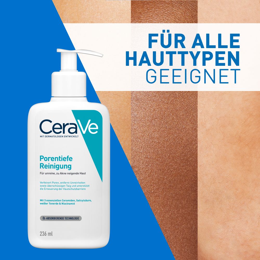 CeraVe Porentiefe Reinigung 236 ml Gel