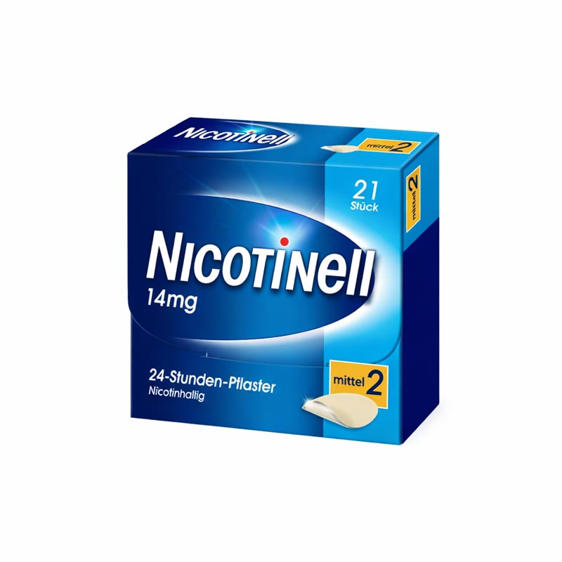 NICOTINELL 14mg/24 Stunden 21 St Pflaster transdermal
