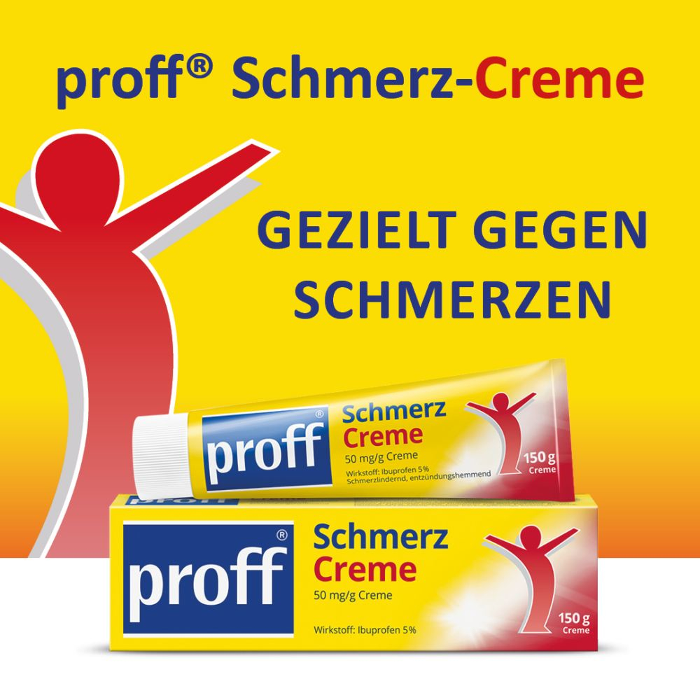 Proff Schmerzcreme 150g Doppelpack 2X150 g Creme