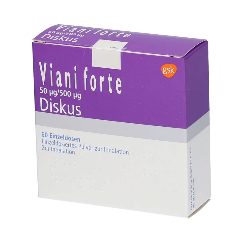 Viani forte 50μg/500μg Diskus 60 St Inhalationspulver