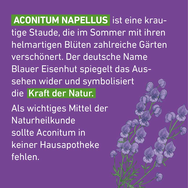 Aconitum D12 Globuli Pflüger 10 g Globuli