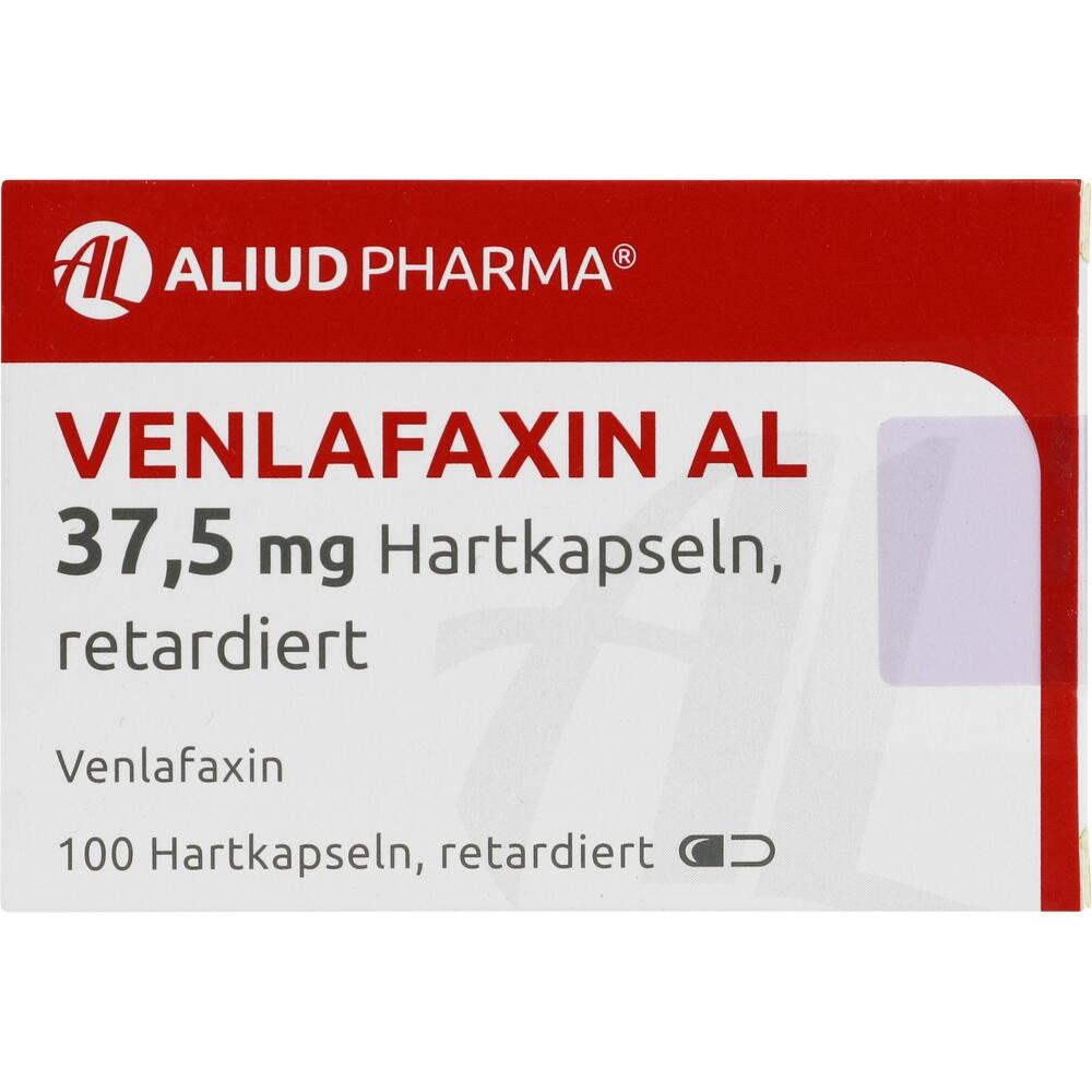 VENLAFAXIN AL 37,5 mg 100 St Retard-Kapseln