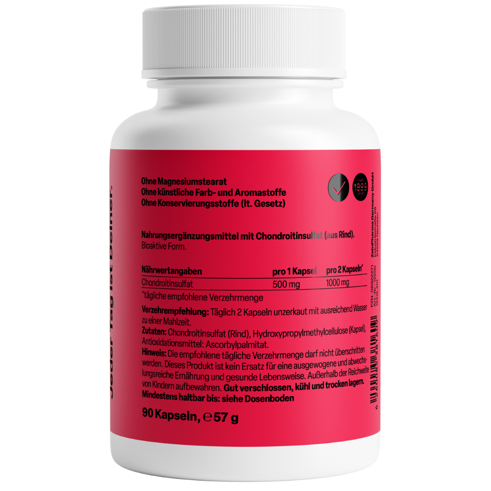 Zein PHARMA Chondroitin 500mg 90 St Kapseln
