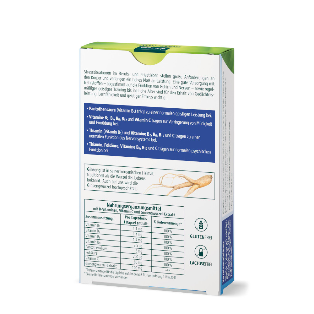 Kneipp Gedächtnis + Konzentration 30 St Kapseln