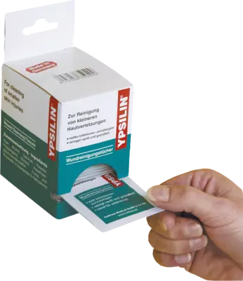 YPSILIN Wundreinigungstücher 40 St Tücher