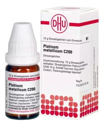 PLATINUM METALLICUM C 200 Globuli 10 g Globuli