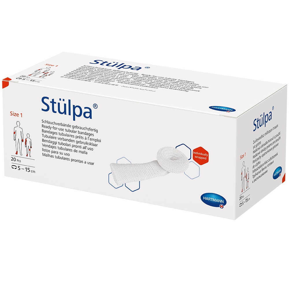 STÜLPA Fertigverband Größe 1 Finger lose 1 St Verband