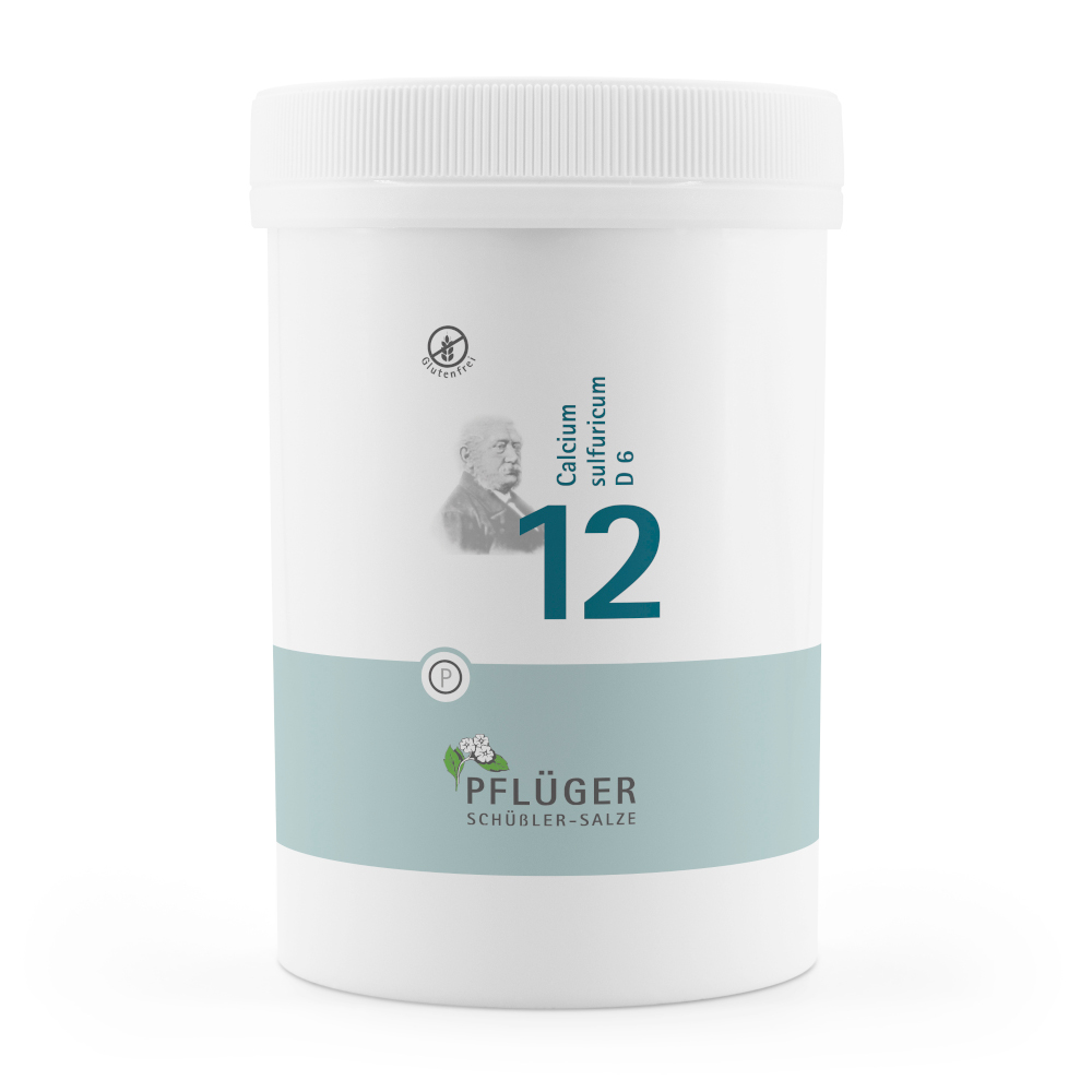Schüßler-Salz Nr. 12 Calcium sulfuricum D6 4000 St Tabletten