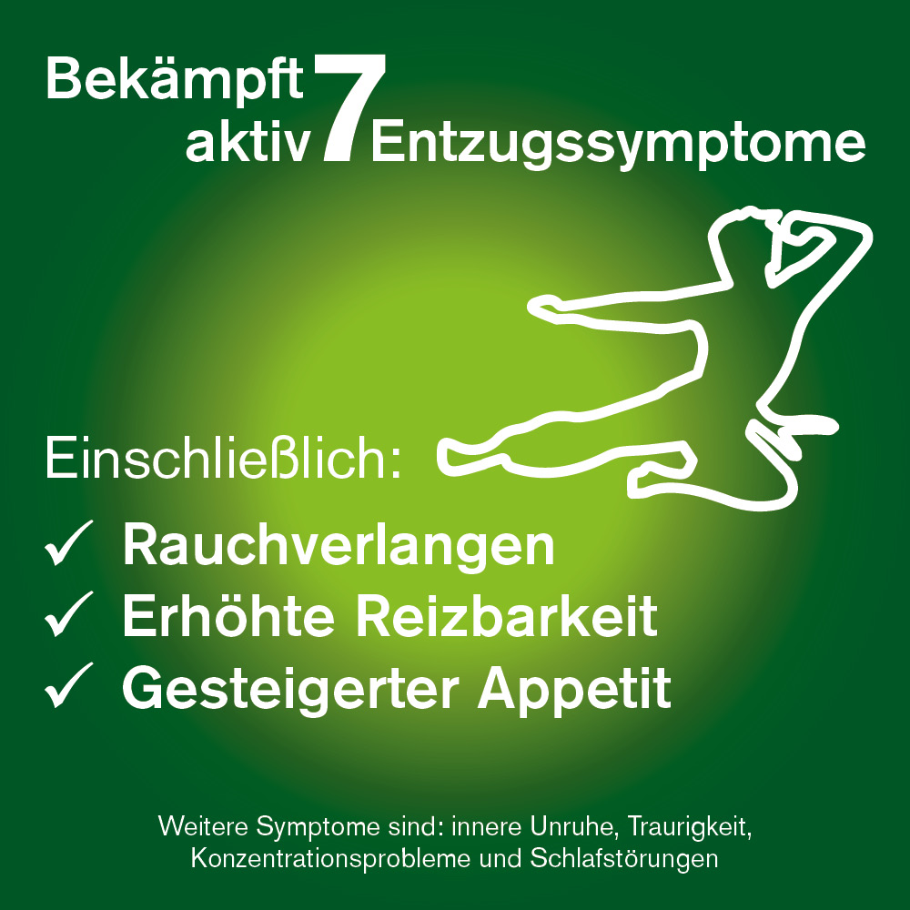 nicorette 2 mg Nikotinkaugummi whitemint für Raucher zum Aufhören