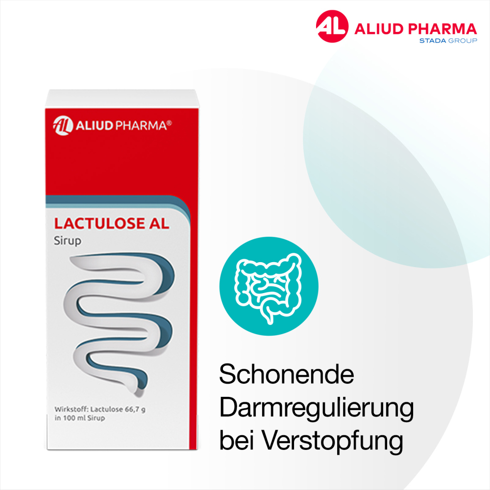 Lactulose AL Sirup bei Verstopfung