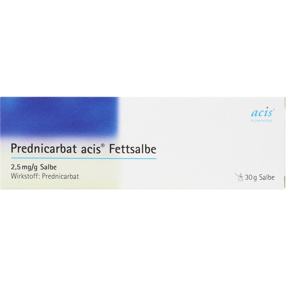 PREDNICARBAT acis Fettsalbe 30 g Fettsalbe
