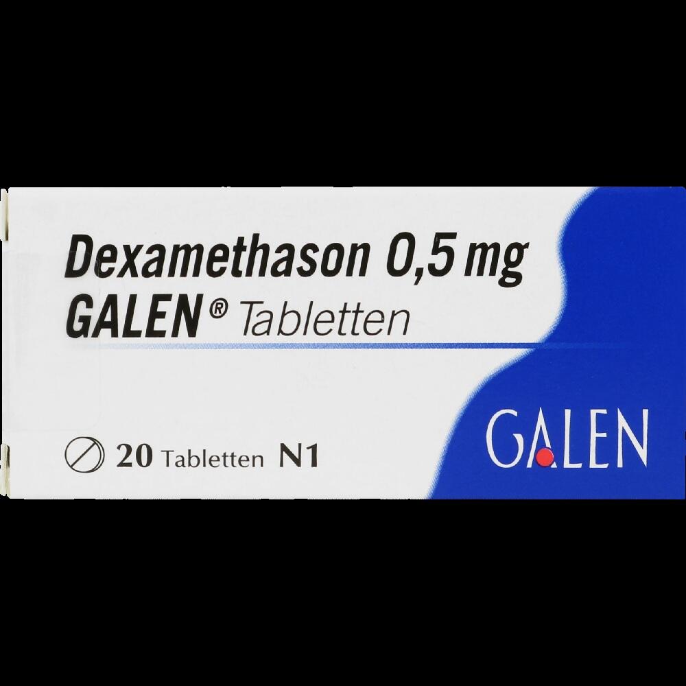 DEXAMETHASON 0,5 mg GALEN Tabletten 20 St Tabletten