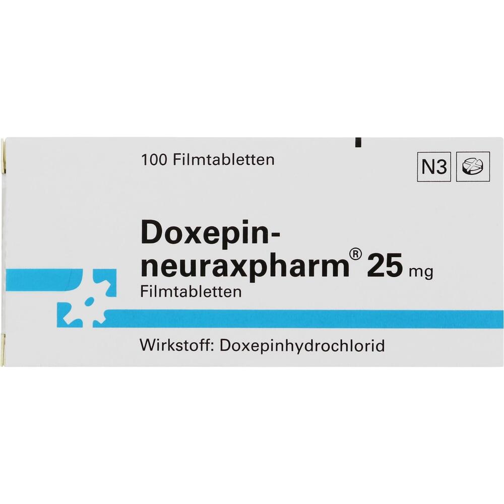 Doxepin-neuraxpharm 25mg 100 St Filmtabletten