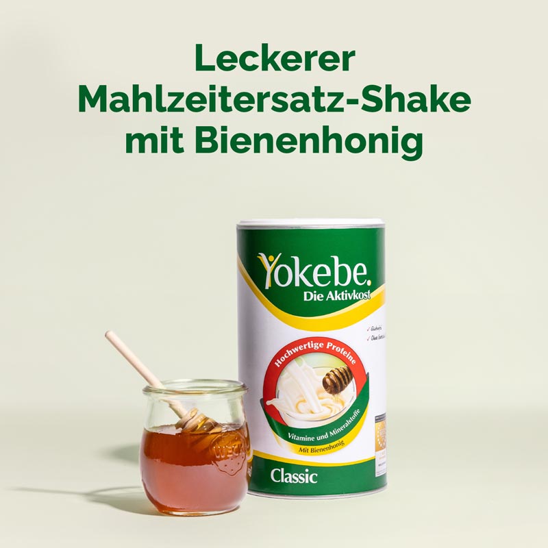 Yokebe Aktivkost Classic NF 500 g Pulver