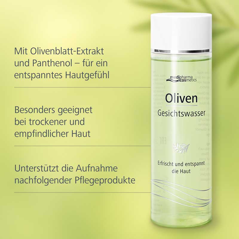 OLIVEN GESICHTSWASSER 200 ml Lösung