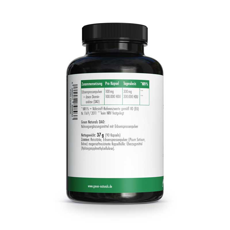 GREEN NATURALS DAO 100 mg 90 St Kapseln