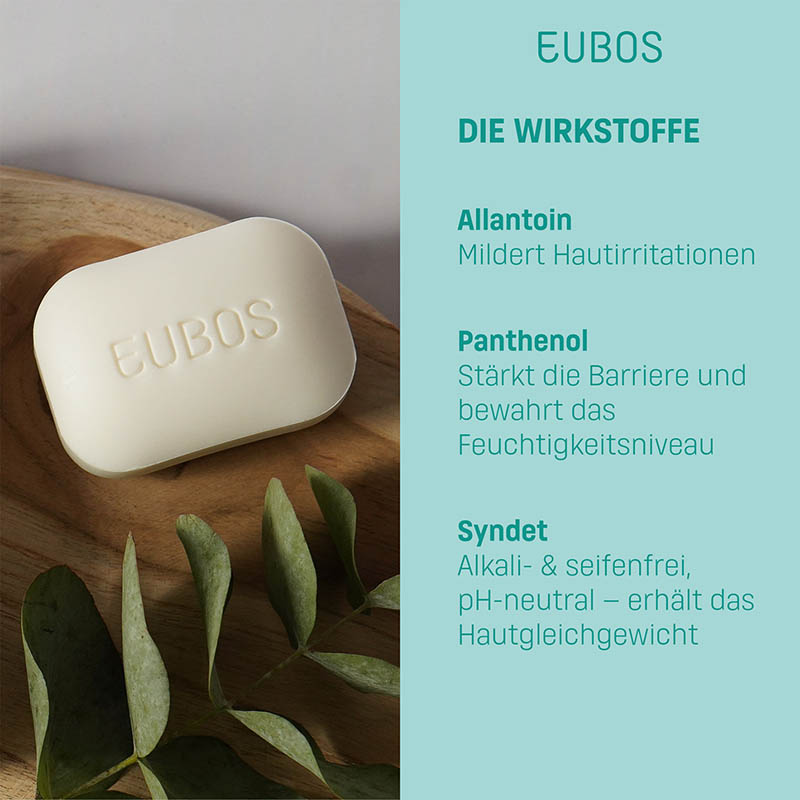 EUBOS SENSITIVE Fest 125 g Seife