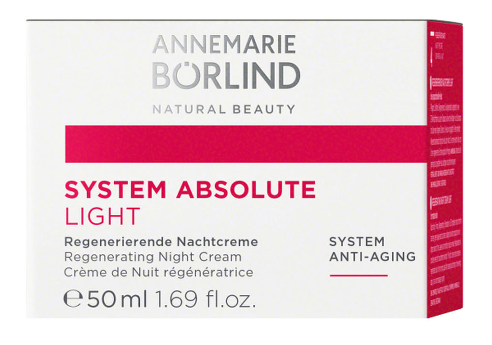 BÖRLIND SYSTEM ABSOLUTE LIGHT Regenerierende Nachtcreme  50 ml Creme