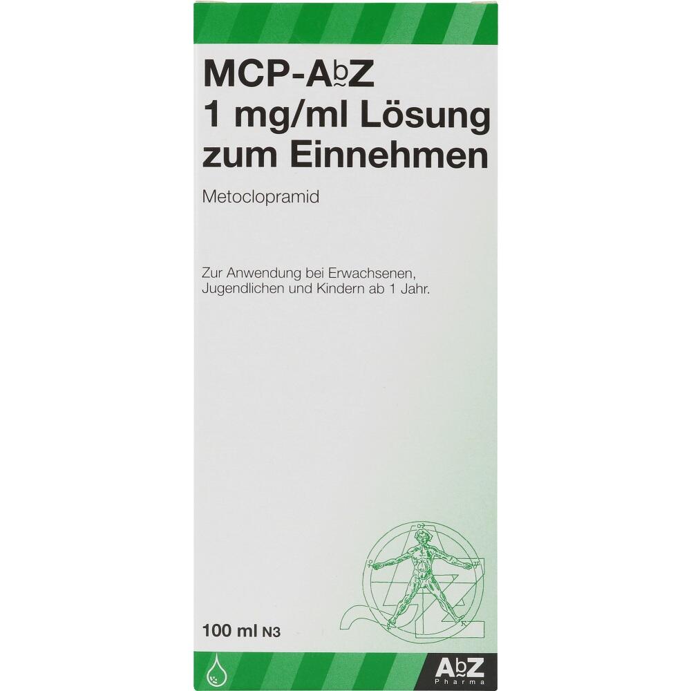 MCP AbZ 1 mg/ml Lösung zum Einnehmen 100 ml Lösung zum Einnehmen